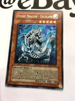YUGIOH - SOI-EN033 - DIVINE DRAGON - EXCELION - 1ST EDITION - ULTIMATE RARE - Image 3