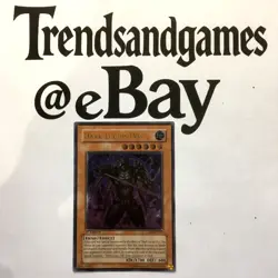 YUGIOH - CDIP-EN010 - DARK LUCIUS LV6 - 1ST EDITION - ULTIMATE RARE - NEAR MINT - Image 1