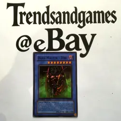 YUGIOH - DCR-082 - DARK MASTER - ZORC - 1ST EDITION - SUPER RARE - NEAR MINT - Image 1