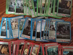Union Arena Attack On Titan 66 Card Lot. C/U/R/ 1 SR And 4 Alt Arts - Image 4