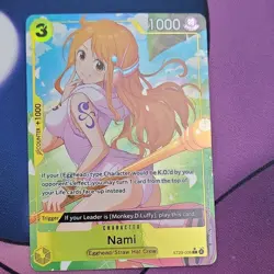 Nami ST29-008 Character Starter Deck 29 Egghead EN Foil alt Bandai One Piece CCG - Image 1