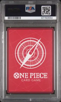 2023 ONE PIECE OP05 AWAKENING OF THE NEW ERA MONKEY D LUFFY ALTERNATE ART PSA 10 - Image 2