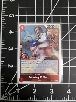 Monkey.D.Garp OP13-016 Foil One Piece Carrying On His Will Foil NM/M - Image 1