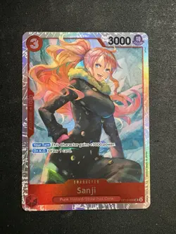 Sanji OP10-005 Royal Blood Foil One Piece Super Rare Mint/ Near Mint - Image 1