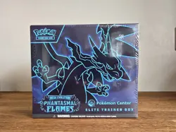 Phantasmal Flames Pokemon Center Elite Trainer Box ETB Pokemon TCG New & Sealed - Image 1
