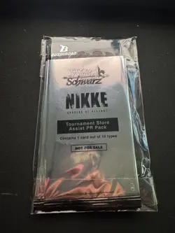 ENGLISH WEISS Nikke Tournament Store Assist PR Pack X8 SEALED - Image 1