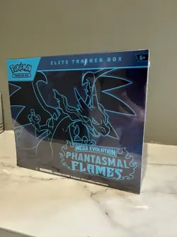 Pokemon TCG Phantasmal Flames Elite Trainer Box ETB – Brand New / Sealed - Image 1
