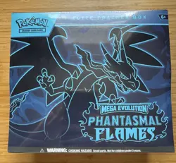 Pokemon TCG Phantasmal Flames Elite Trainer Box ETB – Brand New / Sealed - Image 1