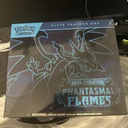 Pokemon TCG Phantasmal Flames Elite Trainer Box ETB – Brand New / Sealed - Image 1