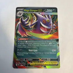 Pokemon TCG Mega Gengar EX 073 Black Star Promo Mega Moonlit Tin - Image 1