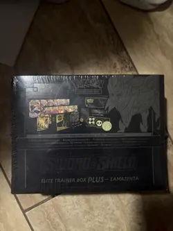 Pokemon TCG Sword & Shield Zamazenta ETB Elite Trainer Box Plus Factory Sealed - Image 2
