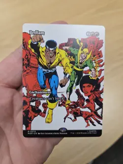 Mtg Marvel Super Heroes Bedlam M 0074 Mint Sharp Invest Hot 🔥 - Image 1