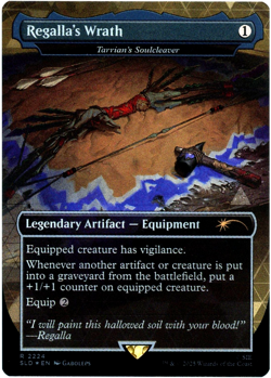 Regalla's Wrath (Rainbow Foil) - 2224 Horizon Zero Dawn Secret Lair Drop MTG NM - Image 1