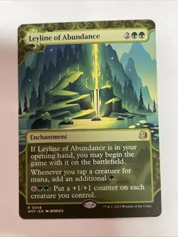 Leyline of Abundance Wilds of Eldraine: Enchanting Tales #56 Rare - Image 1