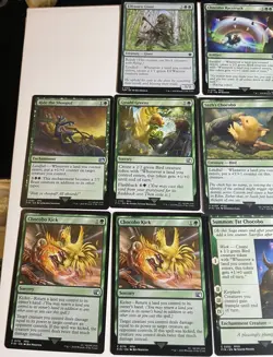 MTG Bulk Lot #22 10 Cards: Mono-Green Landfall Theme, Cube/EDH/Deckbuilding - Image 1