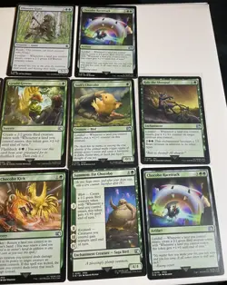 MTG Bulk Lot #22 10 Cards: Mono-Green Landfall Theme, Cube/EDH/Deckbuilding - Image 2