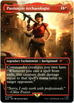 Passionate Archaeologist - 2220 - Uncharted Secret Lair Drop Magic MTG NM/M - Image 1