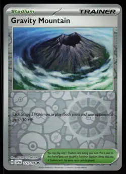 Gravity Mountain 177/191 Uncommon Surging Sparks Pokemon Reverse Holo Near Mint - Image 1