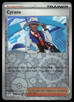 Cyrano 170/191 Uncommon Surging Sparks Pokemon Reverse Holo Near Mint - Image 1