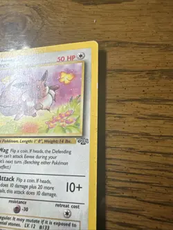 Eevee 51/64 Common Jungle Pokemon Unlimited MP/LP 1999 Nintendo Free Sleeve - Image 4