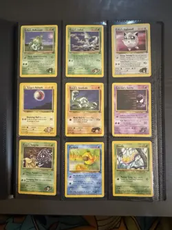 Vintage Pokemon Childhood Binder - Image 1