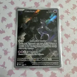 Pokemon TCG Mewtwo SV Scarlet & Violet Promo 052 Holo English Basic 130 HP - Image 1