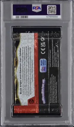 2024 Pokemon Paldean Fates Shiny Pikachu PSA 10 Foil Booster Pack GEM MINT! - Image 2