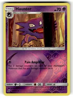 Haunter 37/111 Uncommon Crimson Invasion Reverse Holo Pokemon Lightly Played - Image 1