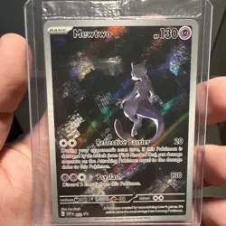 Pokemon TCG Mewtwo 052 Scarlet & Violet Promo Holo Card Sealed - Image 1