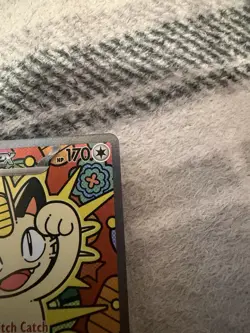 Pokemon TCG Meowth ex Perfect order 121/088 Shiny Rare Full Art Holo - Image 2