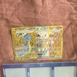 Pokemon Stellar Crown 3-Card Lot Cinderace,Terapagos & Lapras EX (INCLUDES CASE) - Image 4