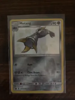 Metang SV31/SV94 - Shiny Vault - Hidden Fates - Holo Rare Pokemon Card - NM - Image 1