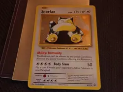 Snorlax HOLO PROMO Pokemon XY179 Black Star Holographic Foil Rare - LP - Image 1