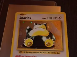 Snorlax HOLO PROMO Pokemon XY179 Black Star Holographic Foil Rare - LP - Image 2