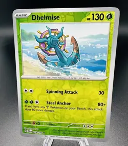 Pokemon TCG - Reverse Holo Dhelmise 19/162 - Temporal Forces 2024 - Image 1