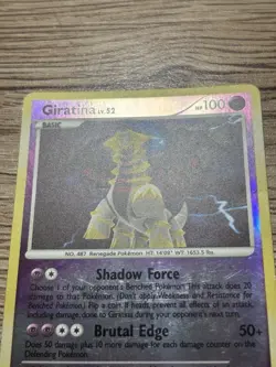 Pokemon TCG Giratina 4/146 Legends Awakened Reverse Holo Moderately-Played - Image 4