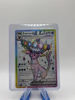Espeon EX 175 Holo Scarlet & Violet Black Star Promo Pokemon Card - Image 1