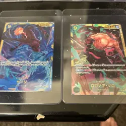 One Piece Card Sec/Parallel Bulksanji Zoro Set Of 5 - Image 1