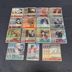 One Piece Card Game Red Green Smoker Leaderpre-Built Deck - Image 1