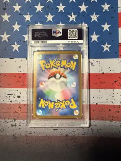 Team Rocket's Moltres ex PSA 10 Japanese Pokemon Card 124 sv10 2025 SAR - Image 2