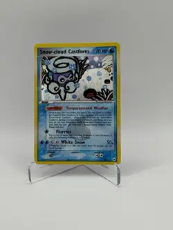 Pokemon Card - Snow-cloud Castform Hidden Legends 25/101 Reverse Holo Rare 1769 - Image 1