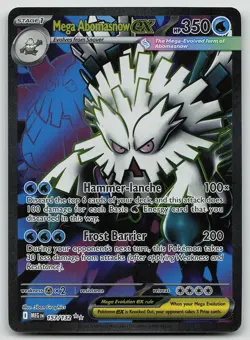 Pokemon Mega Abomasnow ex 157/132 Mega Evolution Ultra Rare Holo NM - Image 1
