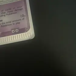 Gardevoir ex Sandstorm 96/100 Ultra Rare EX Holo damaged corners - Image 2