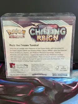 Pokemon Sword and Shield Chilling Reign Booster Box Brand New Sealed - Image 3