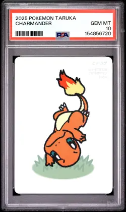 2025 POKEMON TARUKA CHARMANDER PSA 10 - Image 1