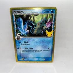 Mimikyu (Delta Species) SWSH136 Holo Promo Sword & Shield Promo Pokemon Holo LP - Image 1
