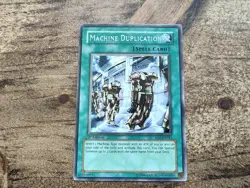 Yu-Gi-Oh TCG Card Machine Duplication 1st EDITION RDS-EN041 Silver Title RARE! - Image 2