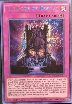Konami Yu-Gi-Oh! TCG The Door of Destiny WSUP-EN031 World Superstars 1st Holo - Image 1