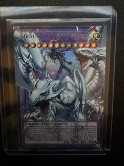 Yugioh BLGG-EN137 Dragon Master Magia (Full Art) - Ultra Rare 1st Edition - Image 1