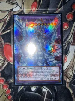 Yugioh, Mirrorjade the Iceblade Dragon, RA05-EN148, Extended Art, Ultra Rare, LP - Image 1